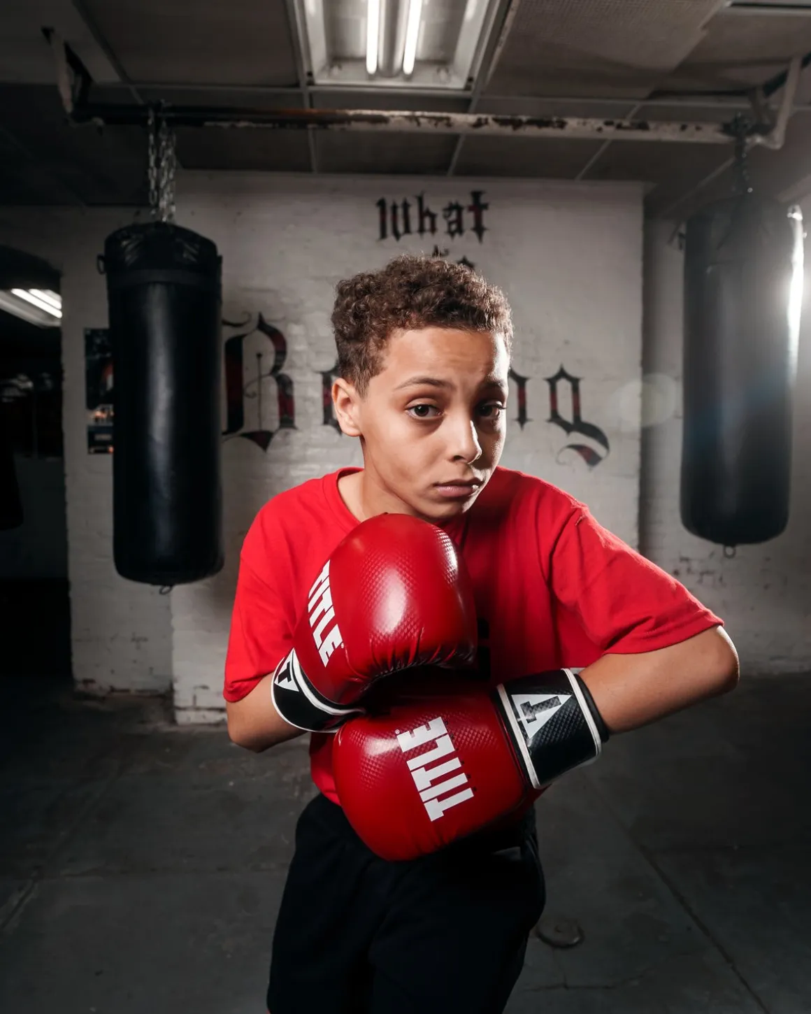 TITLE Instinct Fitness Boxing Gloves