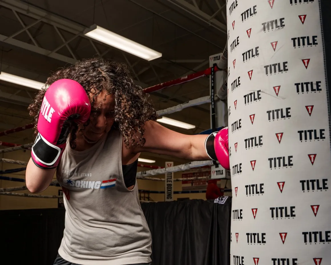 TITLE Instinct Fitness Boxing Gloves