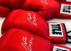 TITLE Legacy Autograph Boxing Gloves 2.0