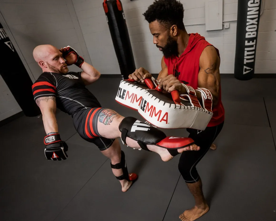 TITLE MMA Air Raid Thai Pads