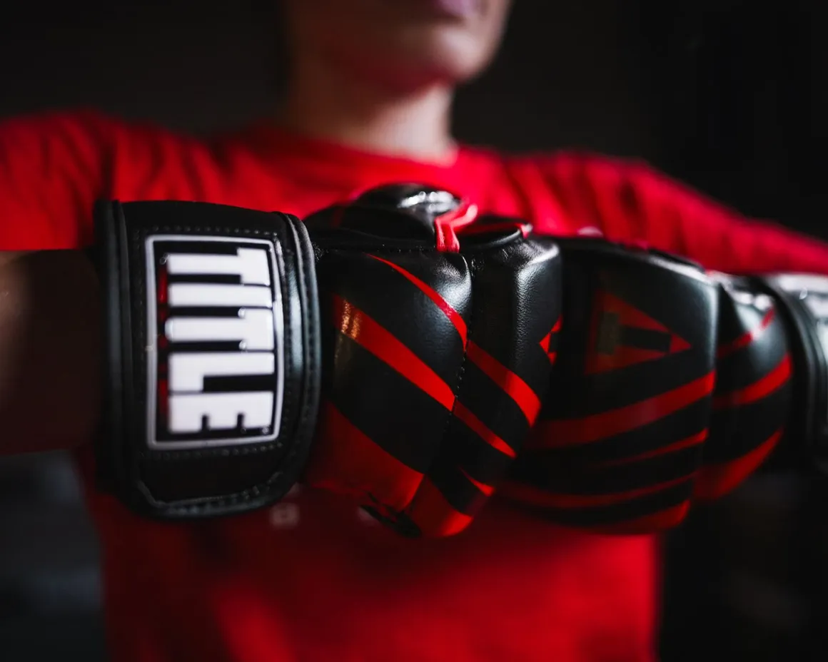 TITLE MMA Contender Training Gloves