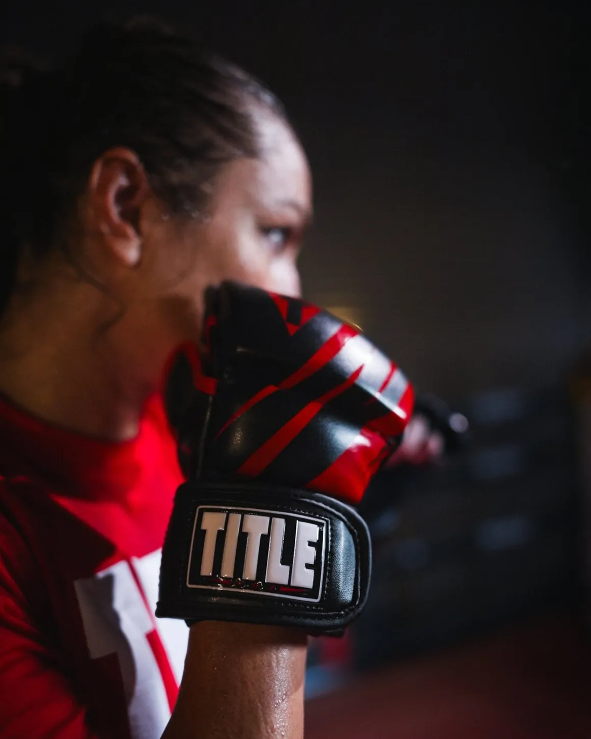 TITLE MMA Contender Training Gloves
