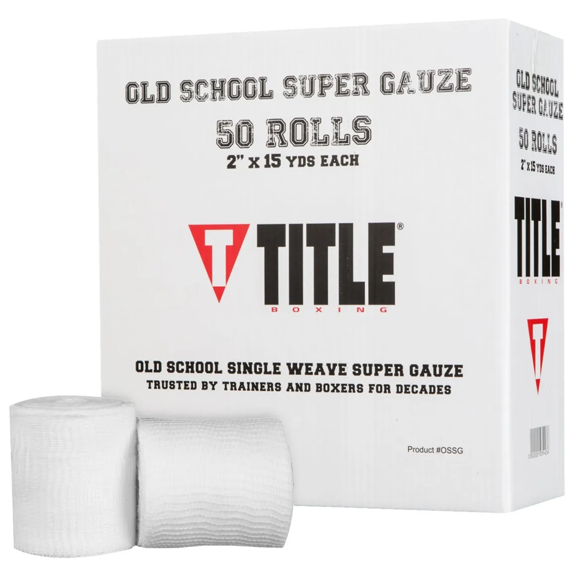 TITLE Old School Super Gauze Box of 50 rolls