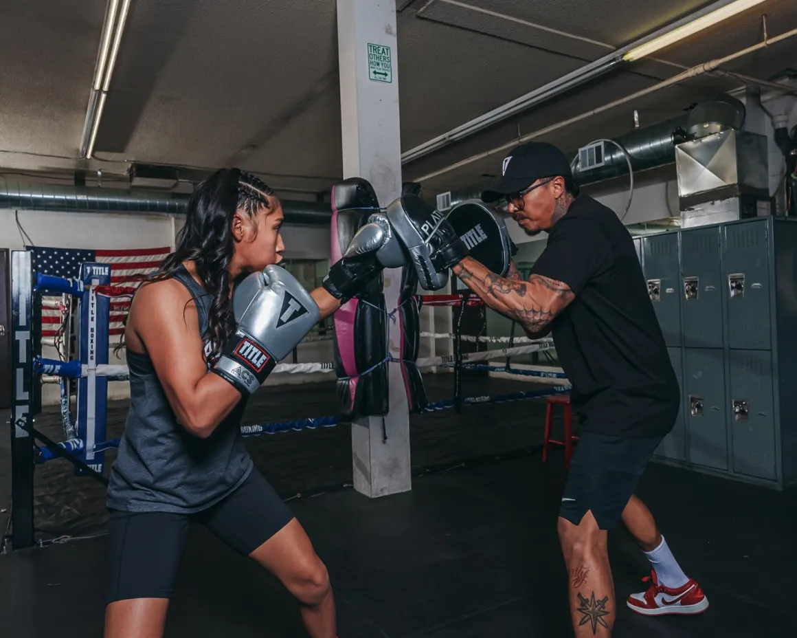 TITLE Platinum Prolific Punch Mitts