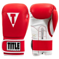 TITLE Pro Style Leather Training Gloves 3.0