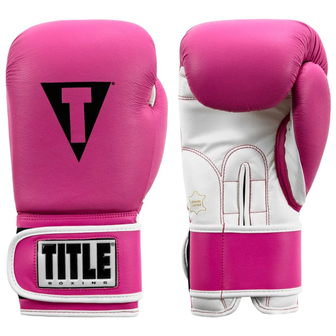 TITLE Pro Style Leather Training Gloves 3.0