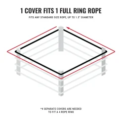 TITLE Pro Vinyl Zippered Rope Cover 4.0