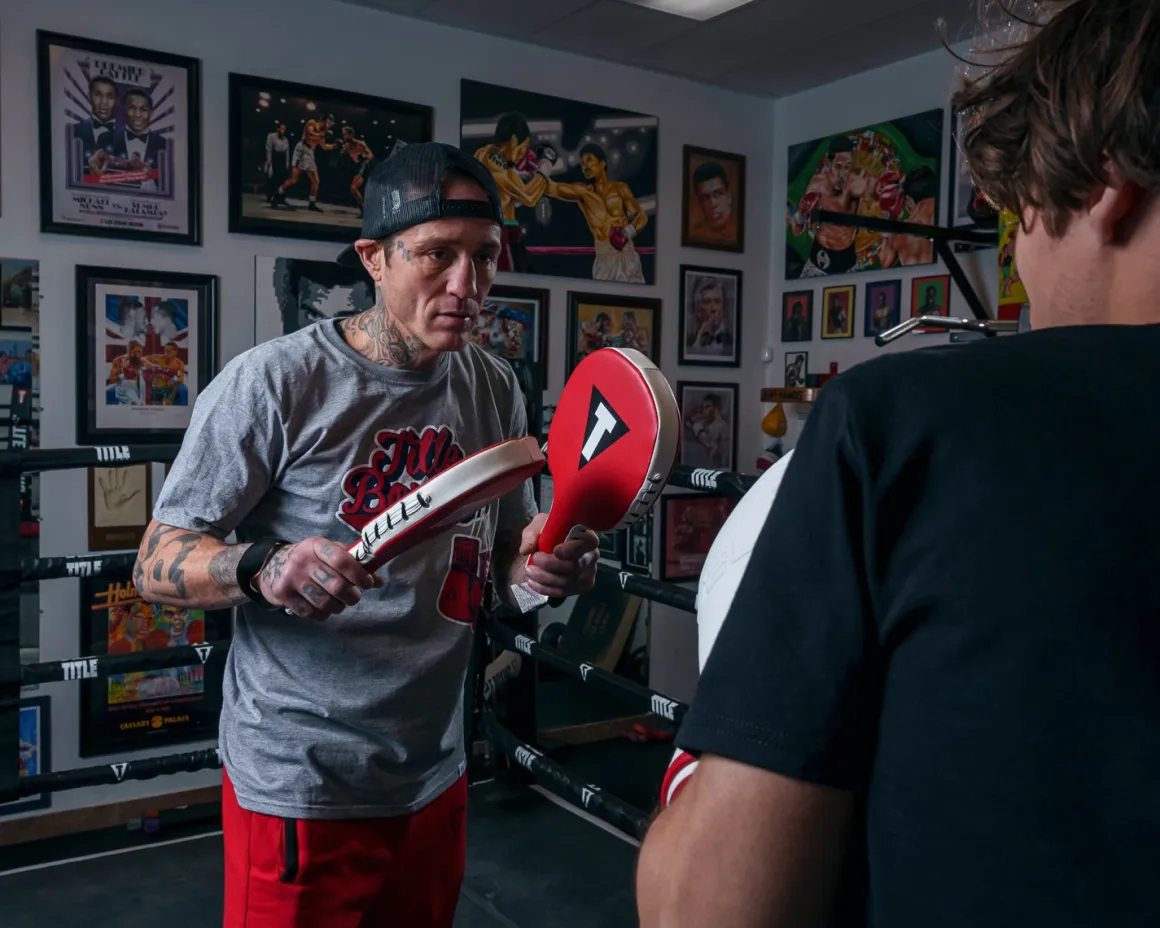 TITLE Punch Training Paddles