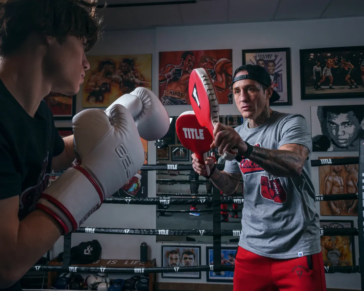 TITLE Punch Training Paddles