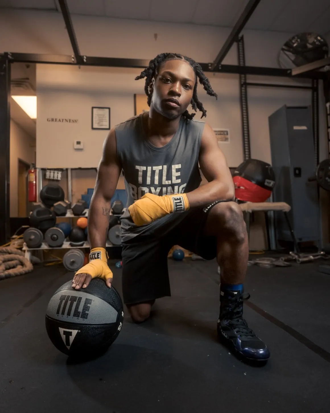TITLE Rubber Medicine Ball
