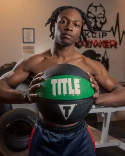 TITLE Rubber Medicine Ball