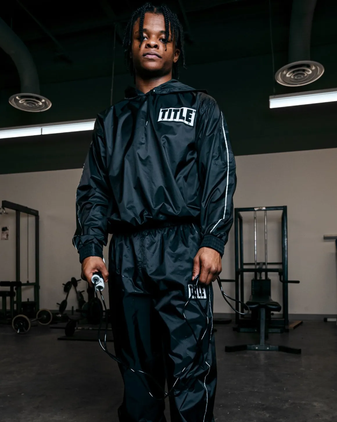 TITLE Sauna Suit With Hood