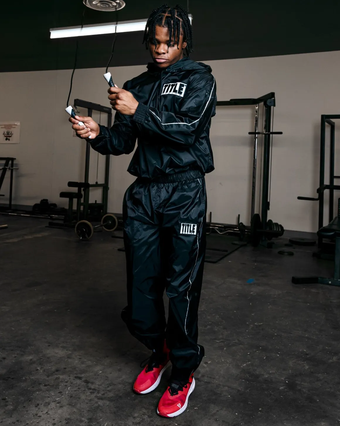 TITLE Sauna Suit With Hood
