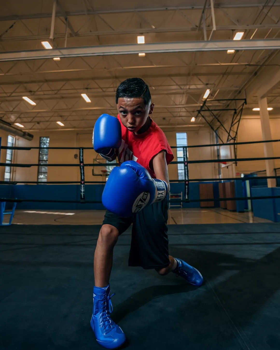 TITLE Speed-Flex Encore Mid Boxing Shoes