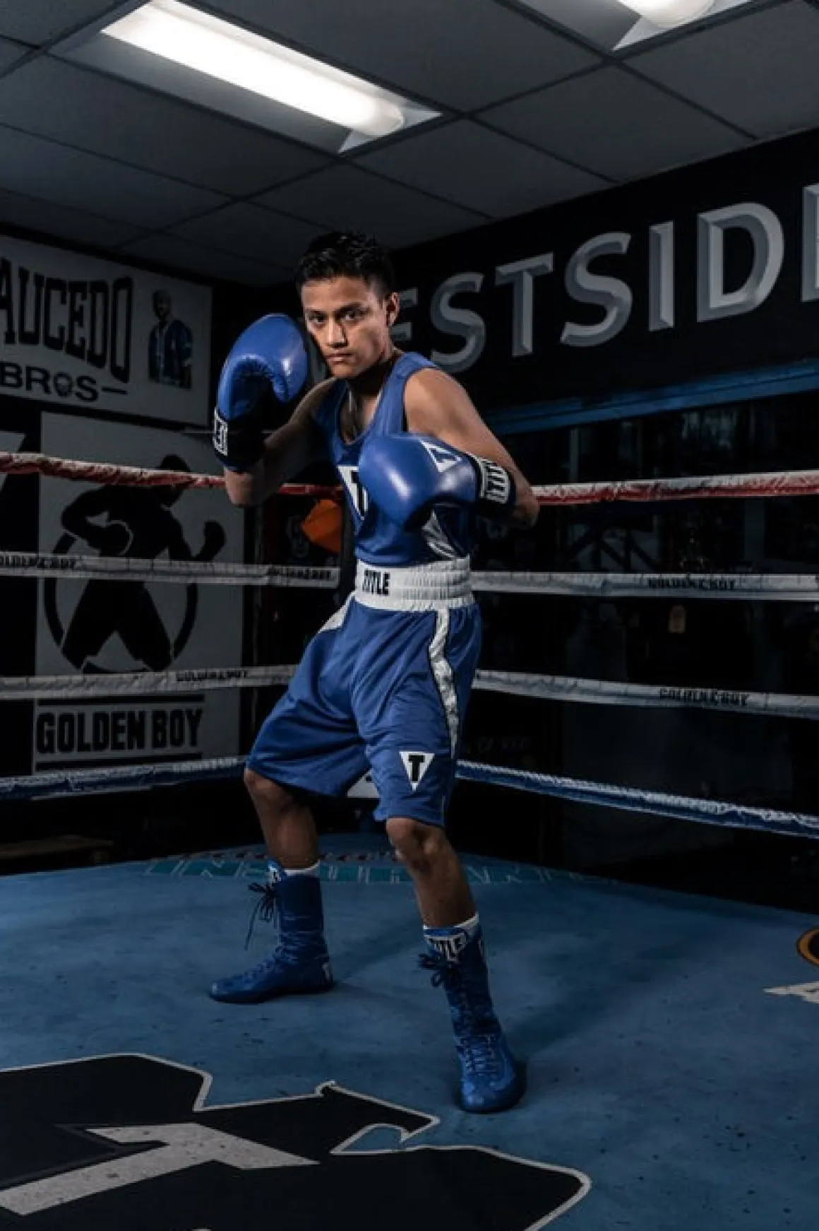 TITLE Speed-Flex Encore Tall Boxing Shoes