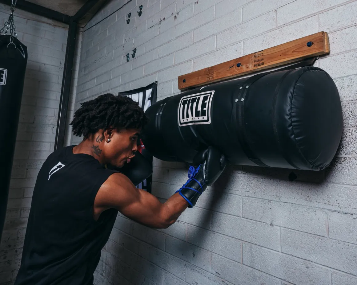 TITLE Synthetic Leather Uppercut Heavy Bag