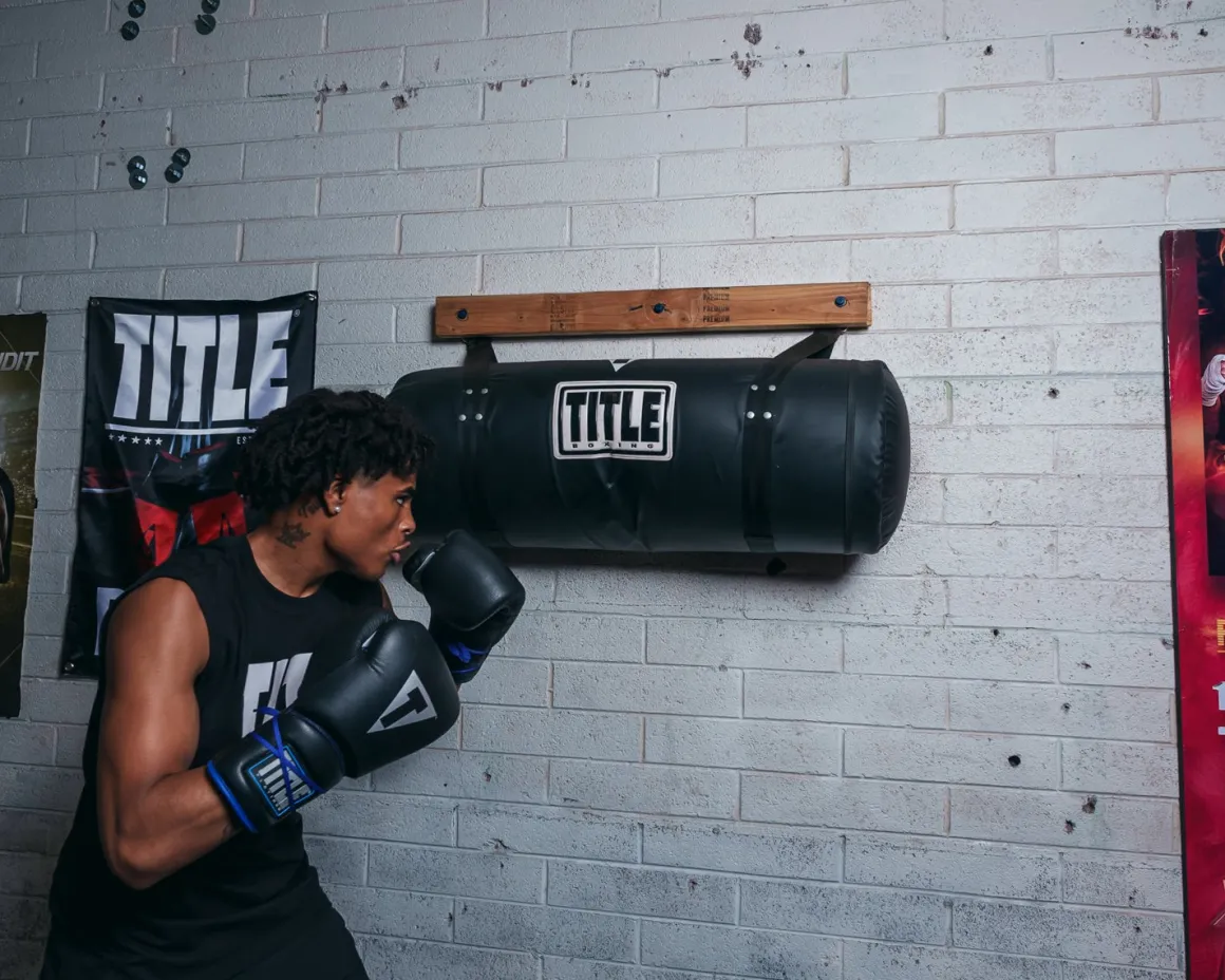 TITLE Synthetic Leather Uppercut Heavy Bag