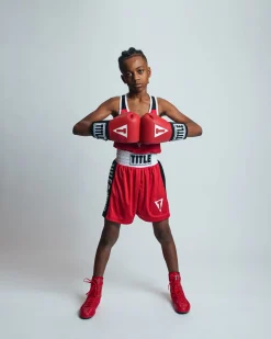 TITLE USA Boxing Competition Gloves - Elastic