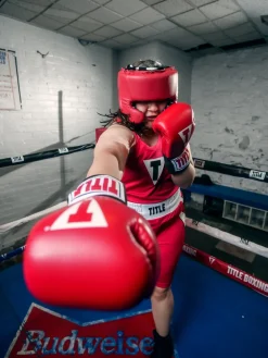 TITLE USA Boxing Competition Headgear - With Cheeks