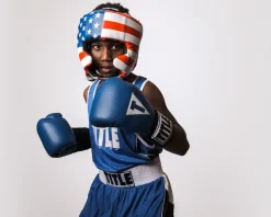 TITLE USA Boxing Competition Headgear - With Cheeks
