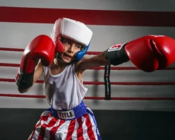 TITLE USA Boxing Competition Headgear - With Cheeks