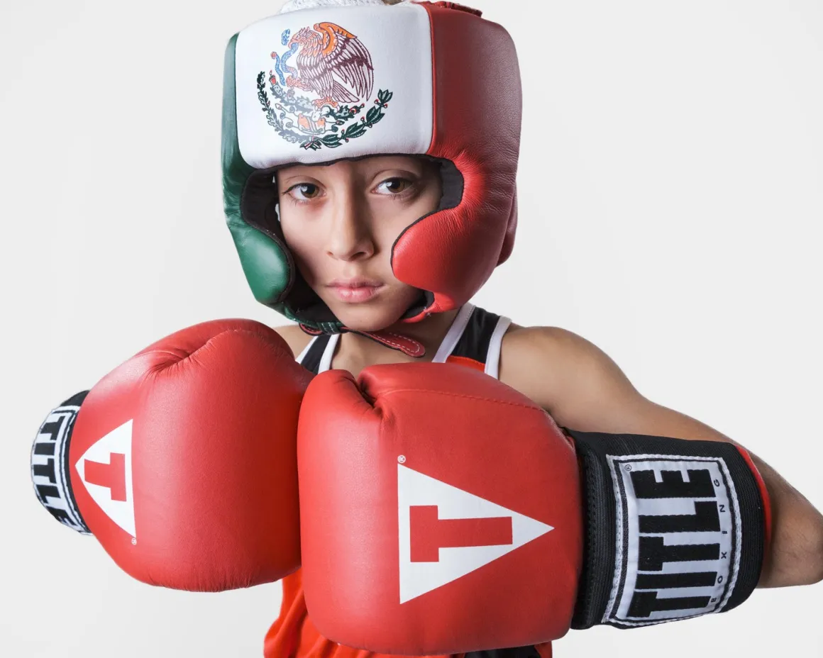 TITLE USA Boxing Competition Headgear - With Cheeks