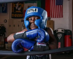 TITLE USA Boxing Competition Headgear - With Cheeks