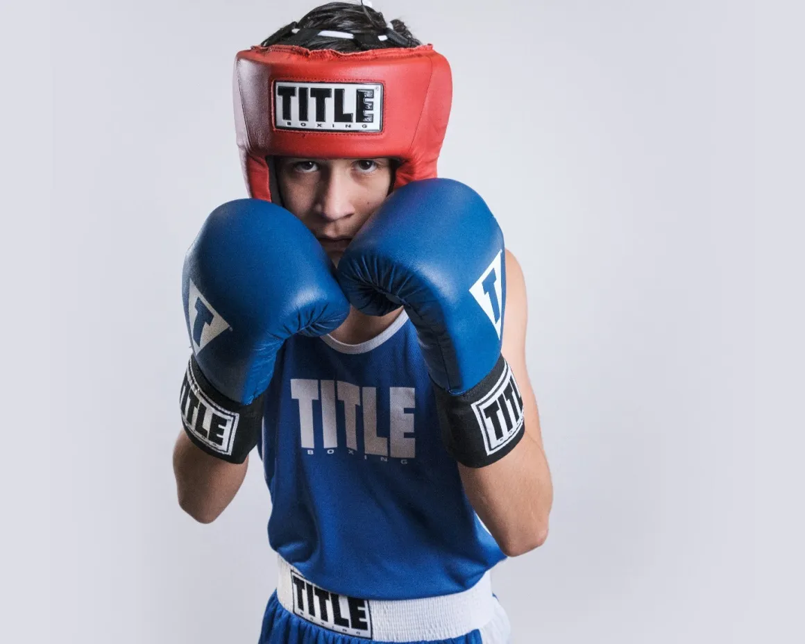 TITLE USA Boxing Competition Headgear - Open Face