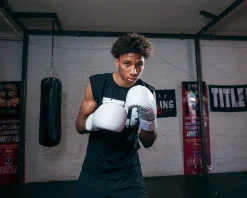 TITLE White Boxing Gloves