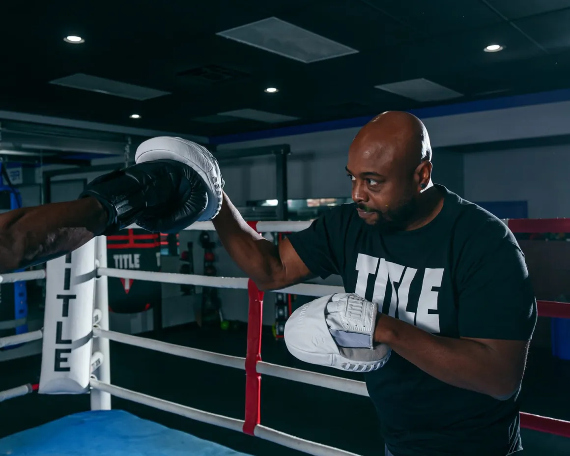 TITLE White Punch Mitts 2.0